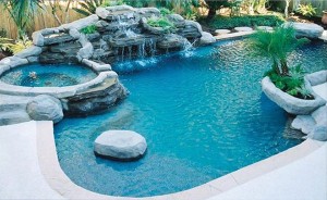 Another fancy 'natural' swimming pool
